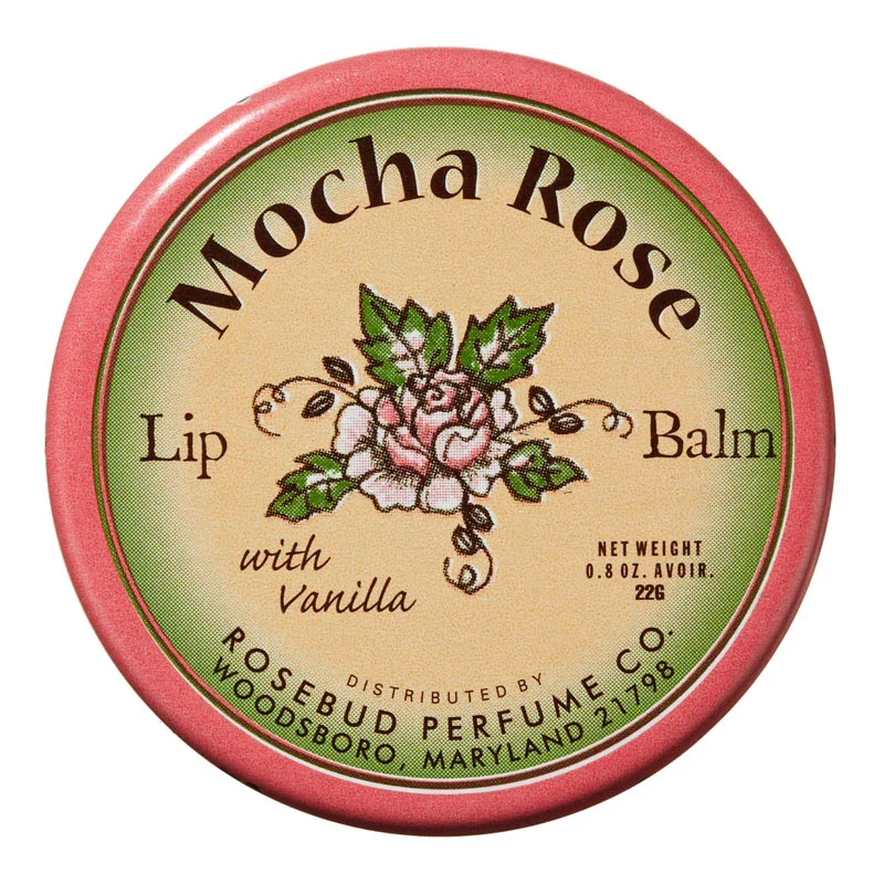 Smith's Mocha Rose Lip Balm (Tin) by Rosebud Perfume Co.