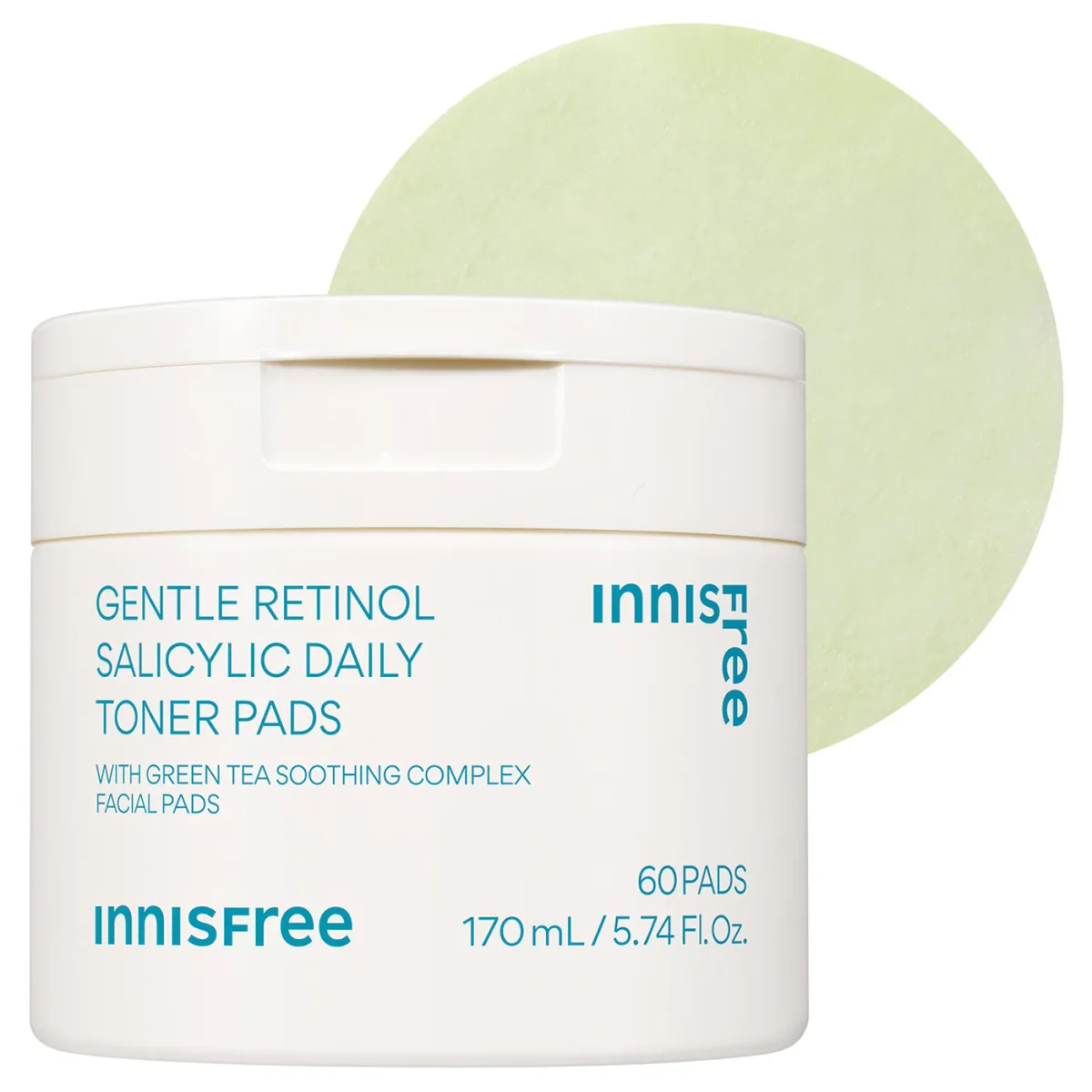Gentle Retinol Salicylic Daily Toner Pads by innisfree