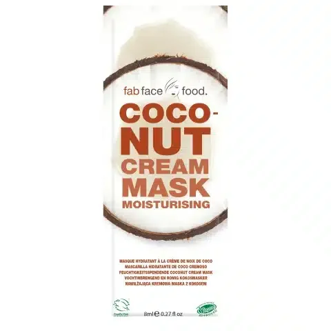 Coconut Moisturizing Cream Mask by Fab Face Food