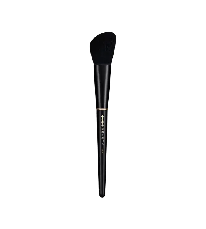 K03 Angled Contour + Blush Brush by KASH Beauty