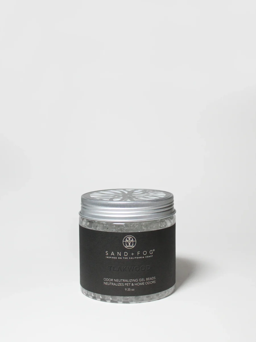 Teakwood Gel Scent Beads by Sand + Fog