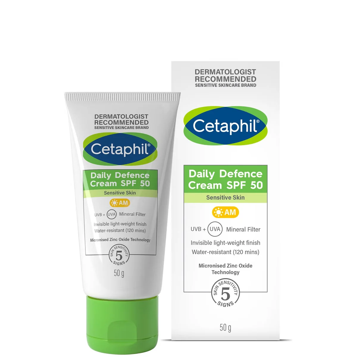 Daily Defence Cream SPF50 by Cetaphil