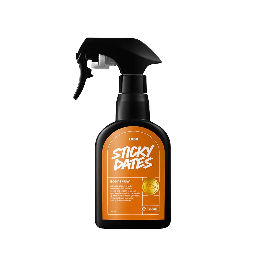 Sticky Dates Body Spray by LUSH