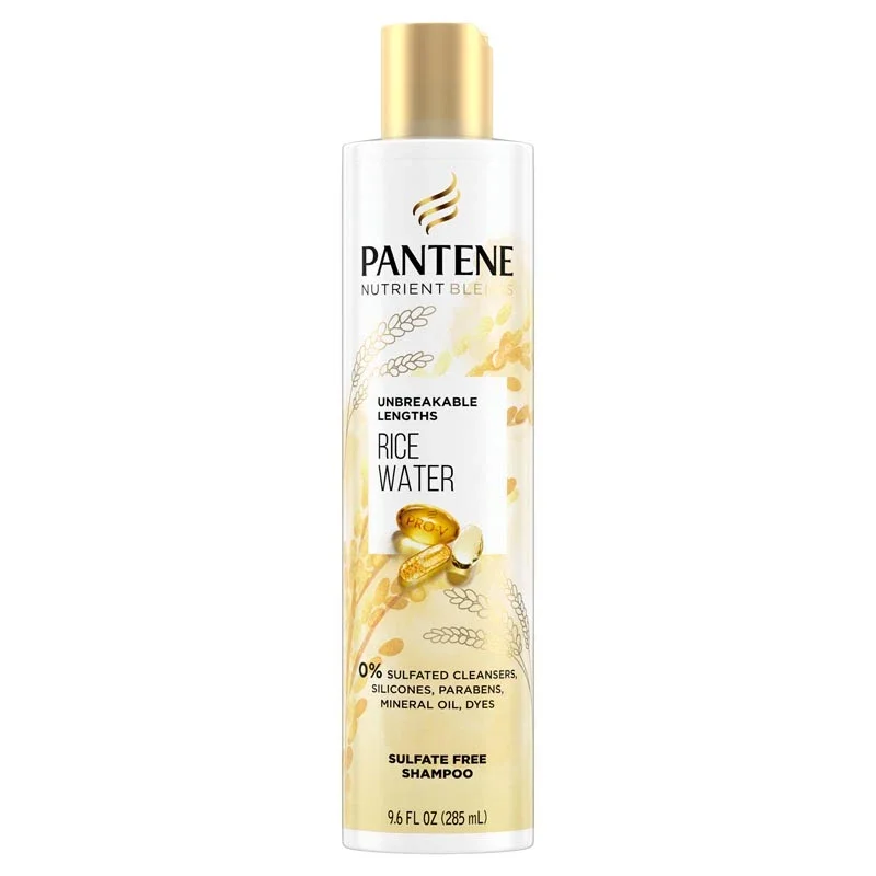 Unbreakable Lengths Rice Water Sulfate Free Shampoo by Pantene