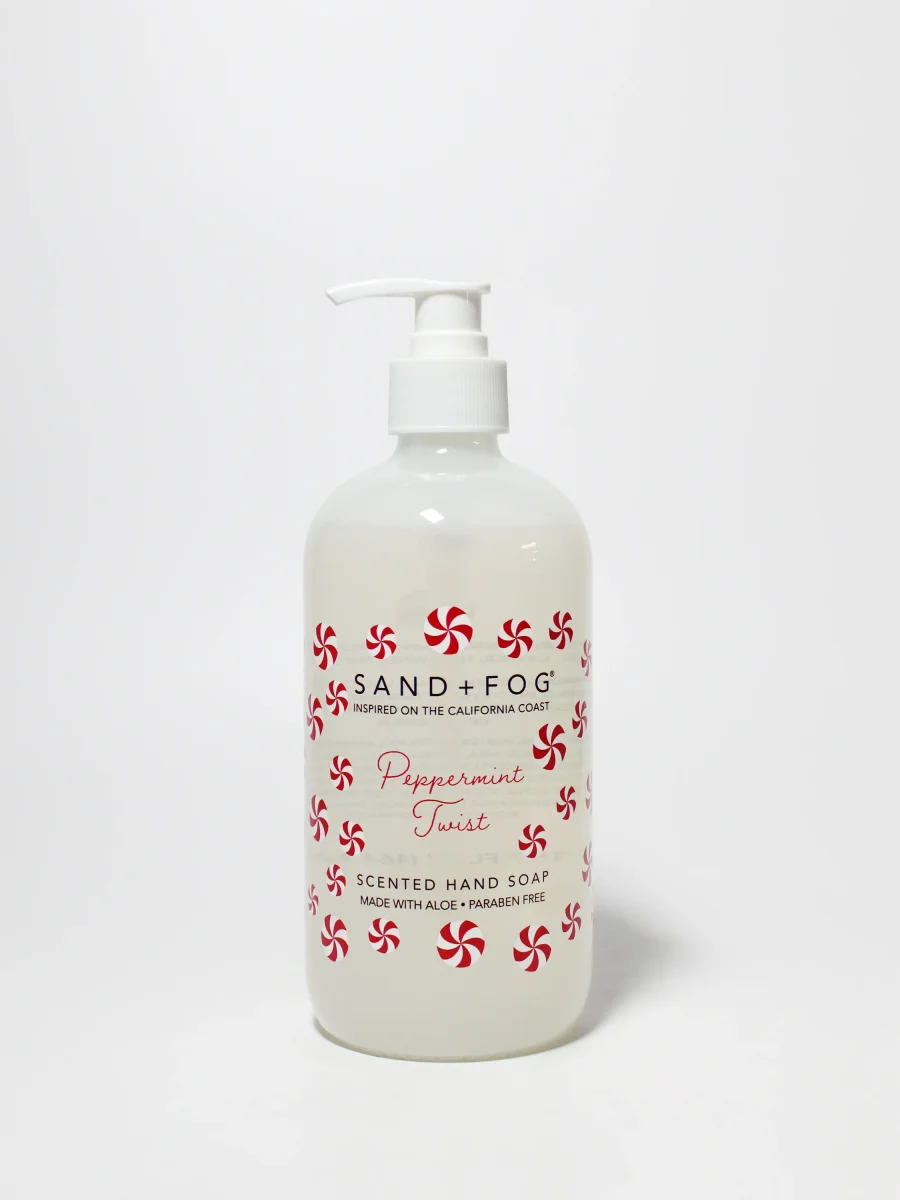 Peppermint Twist Liquid Hand Soap by Sand + Fog