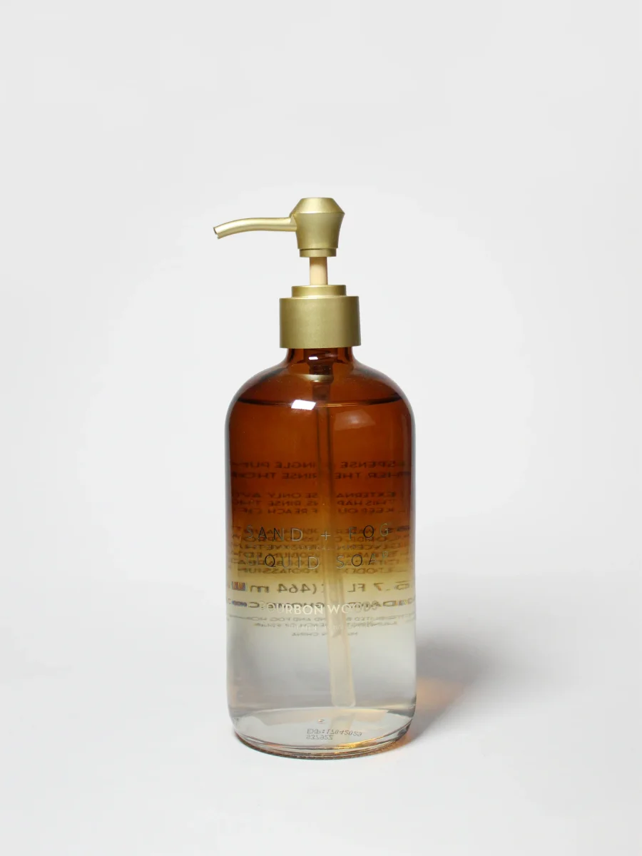Bourbon Woods Liquid Hand Soap by Sand + Fog