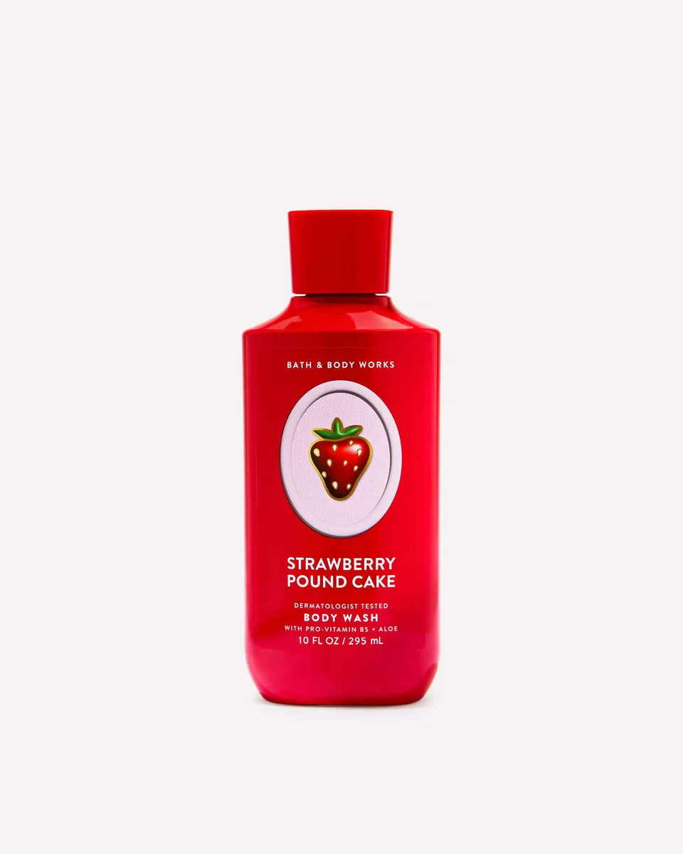 Strawberry Pound Cake Body Wash by Bath & Body Works