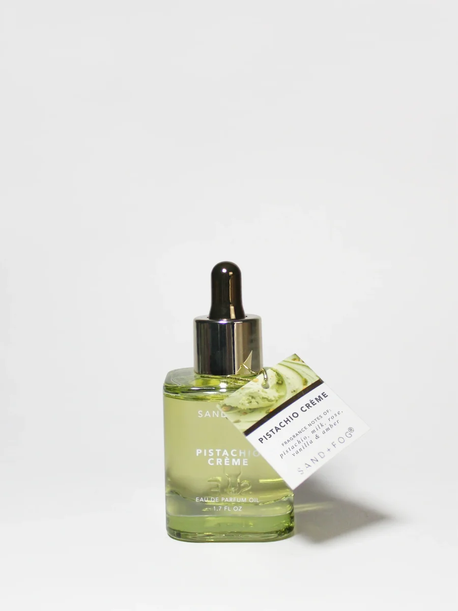 Pistachio Crème Perfume Oil by Sand + Fog