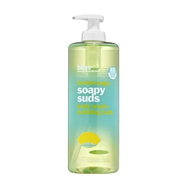 Lemon + Sage Soapy Suds Body Wash + Bubbling Bath by bliss