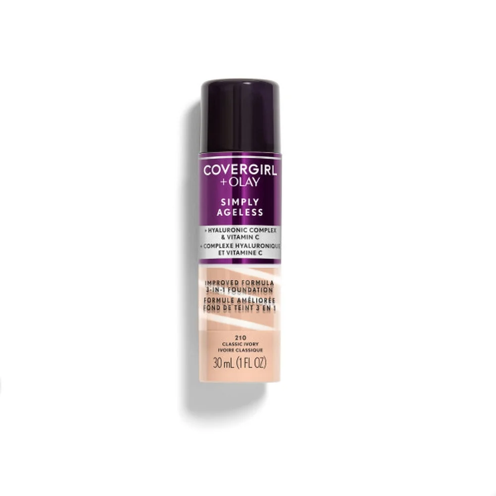 Simply Ageless + Olay Liquid Foundation by Covergirl
