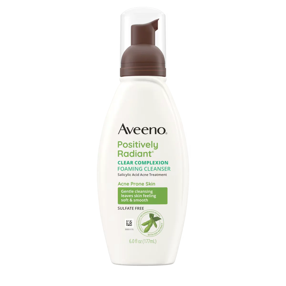 Positively Radiant Clear Complexion Foaming Facial Cleanser by Aveeno