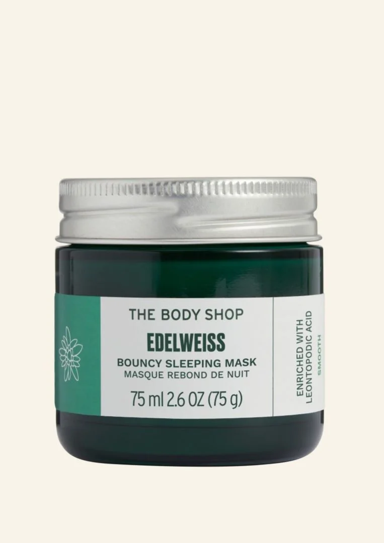 Edelweiss Bouncy Sleeping Mask by The Body Shop