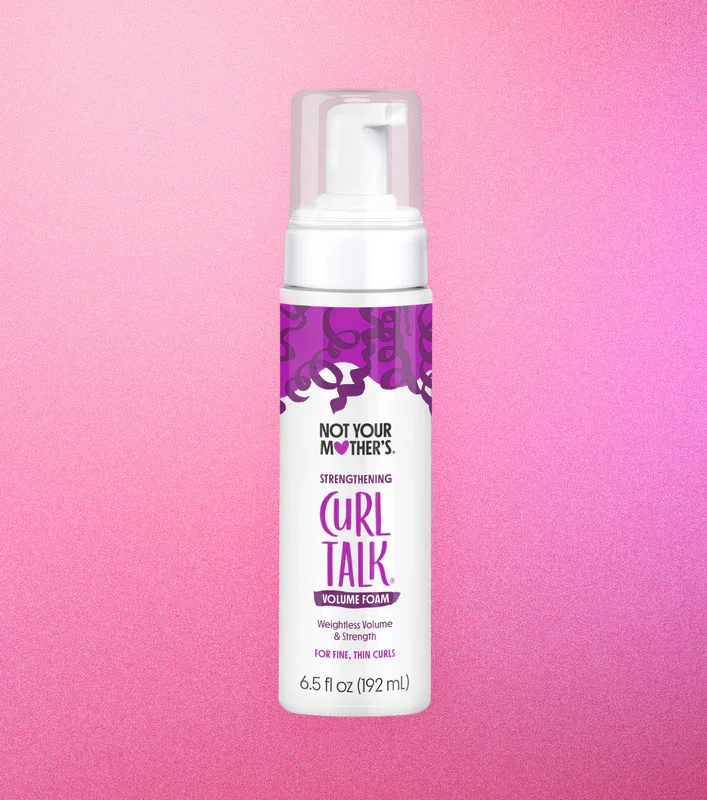 Curl Talk Strengthening Volume Foam by Not Your Mother's