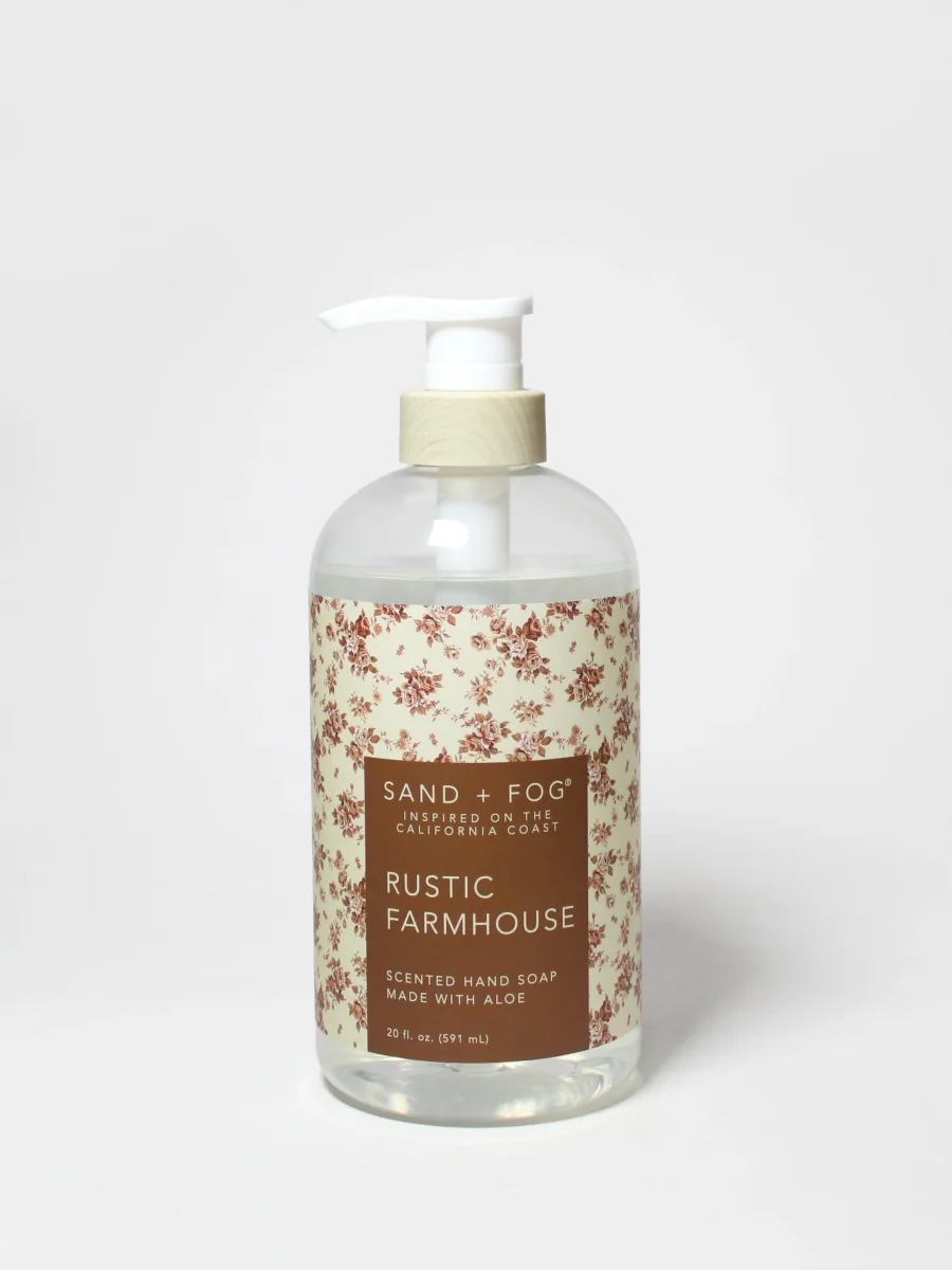 Rustic Farmhouse Liquid Hand Soap by Sand + Fog