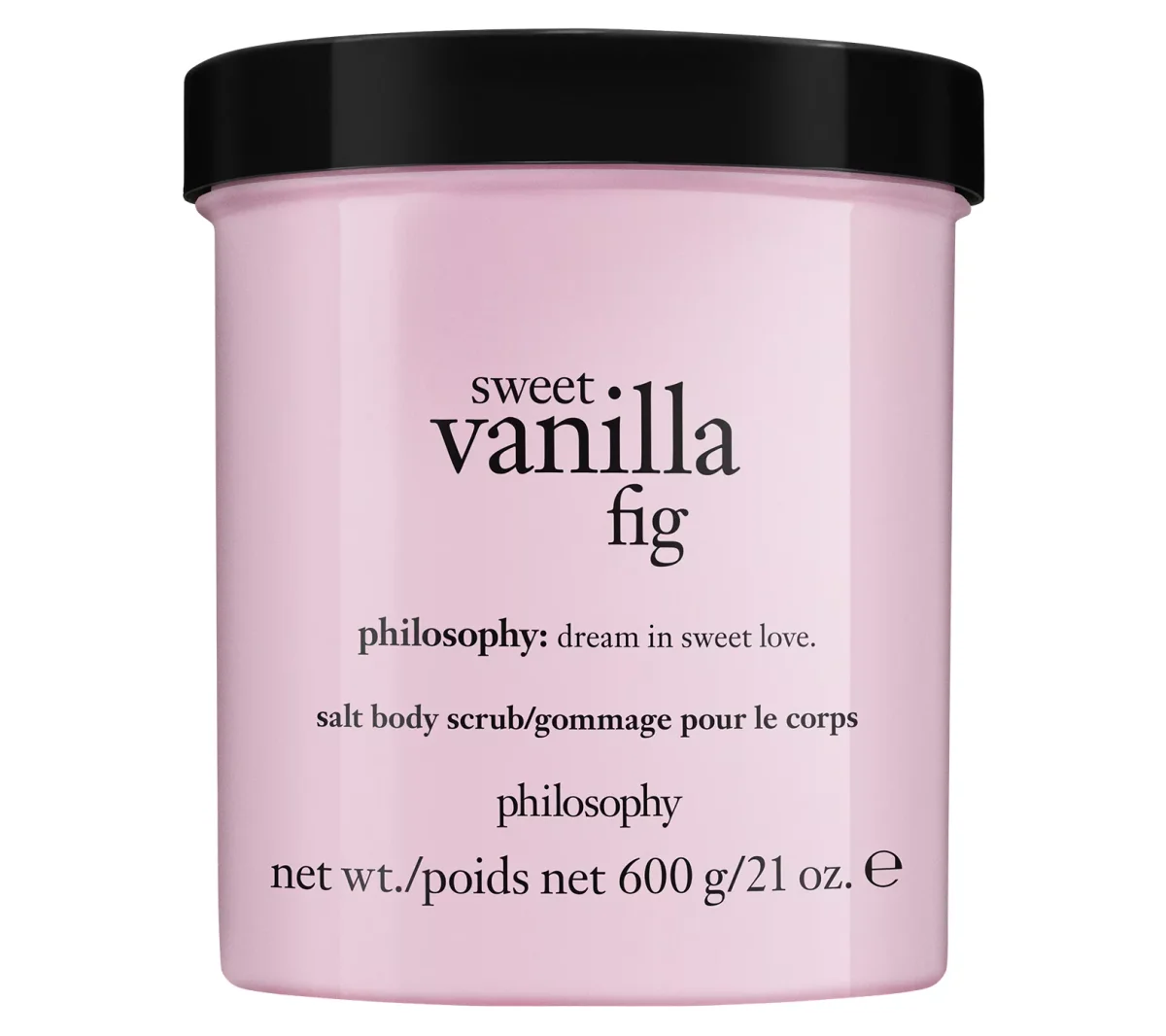 Sweet Vanilla Fig Salt Body Scrub by Philosophy
