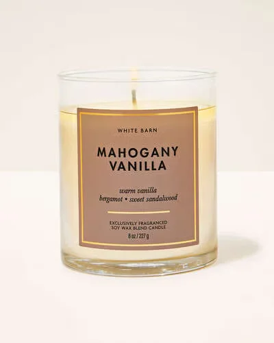 Mahogany Vanilla Candle by Bath & Body Works
