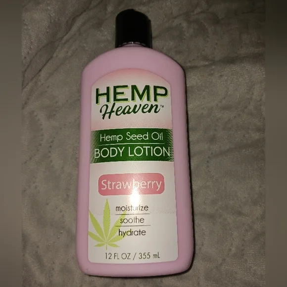 Strawberry Body Lotion by Hemp Heaven