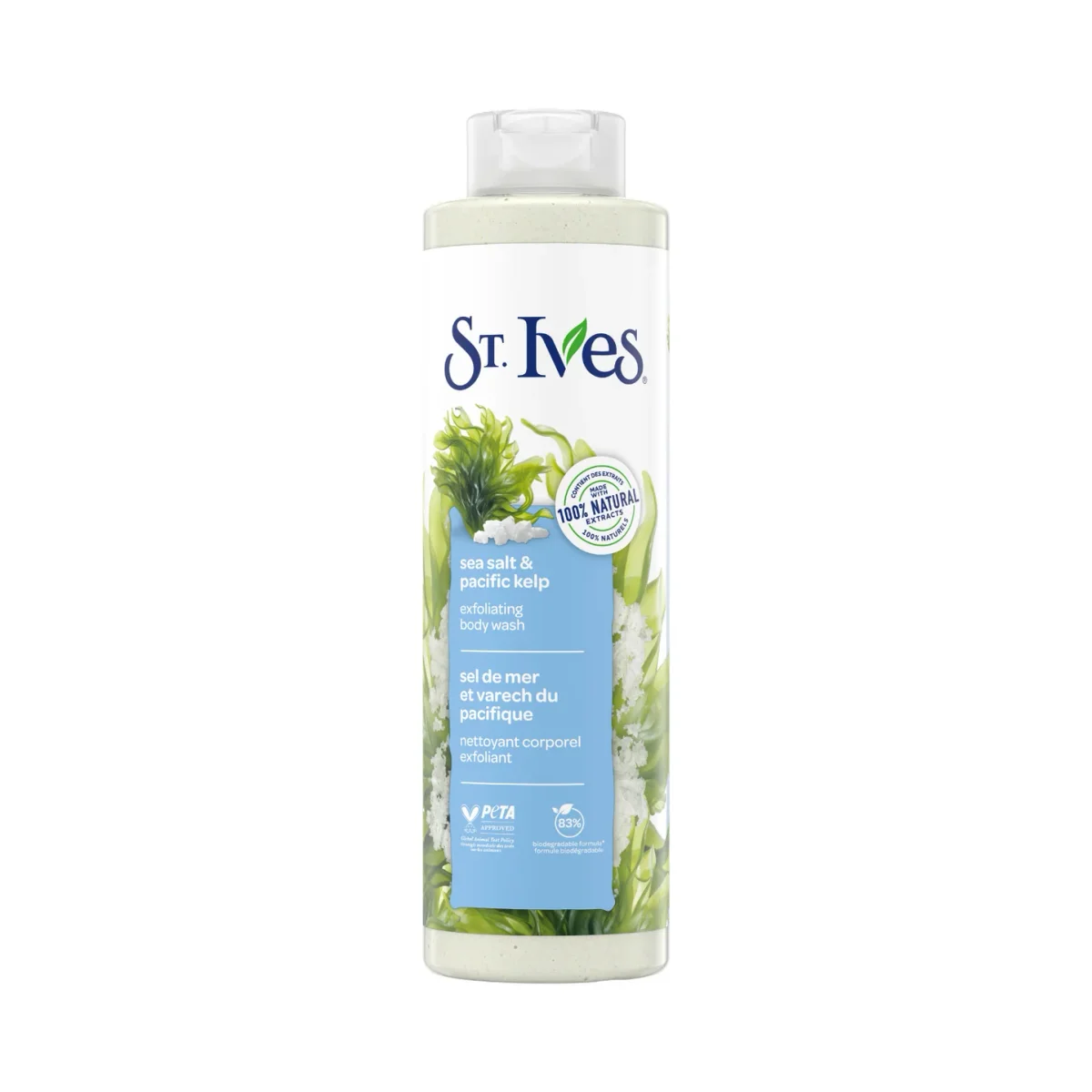 Sea Salt & Pacific Kelp Exfoliating Body Wash by St. Ives