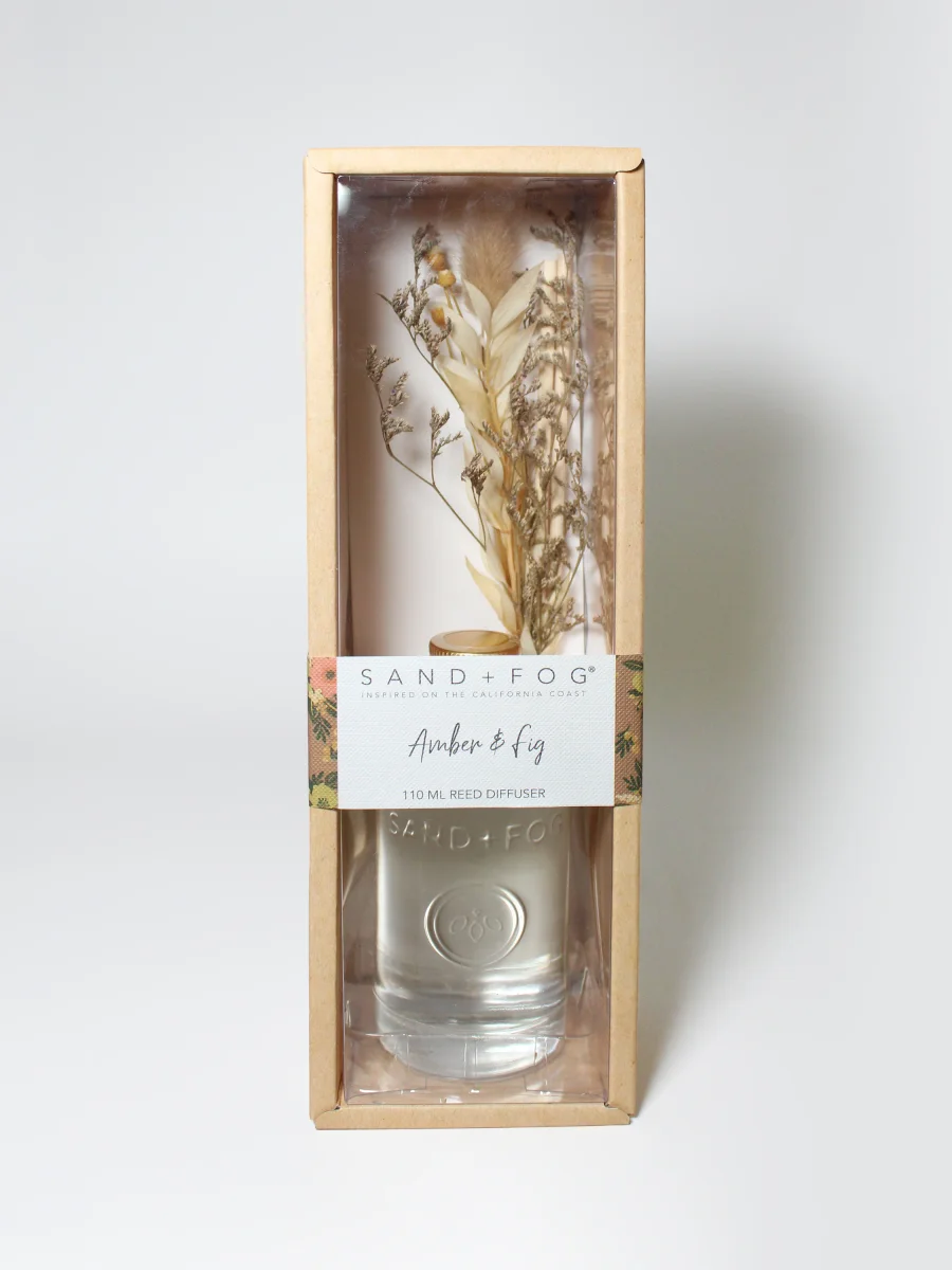 Amber & Fig Reed Diffuser by Sand + Fog