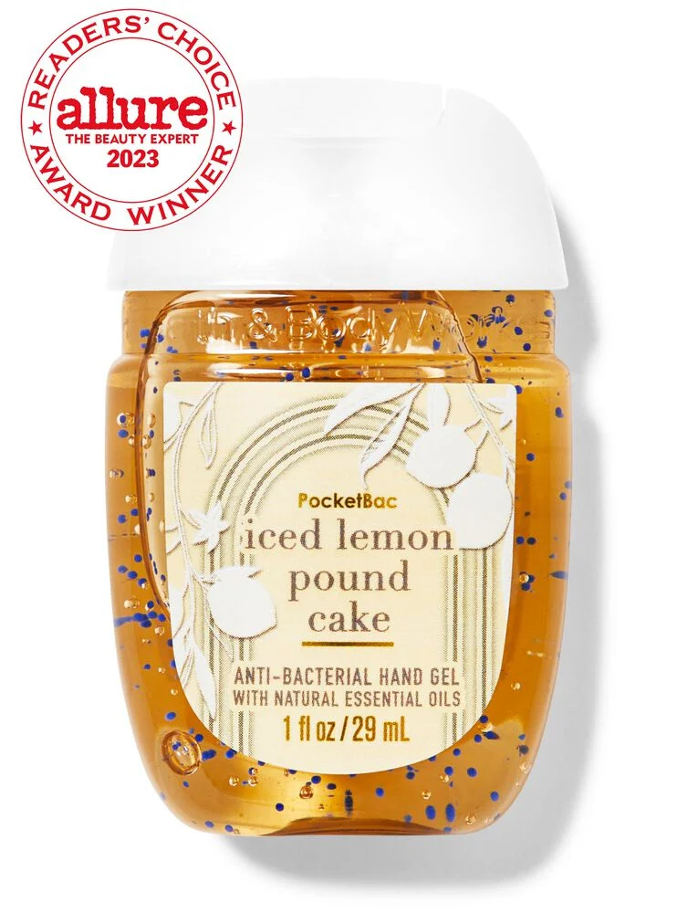Iced Lemon Pound Cake PocketBac Hand Sanitizer by Bath & Body Works