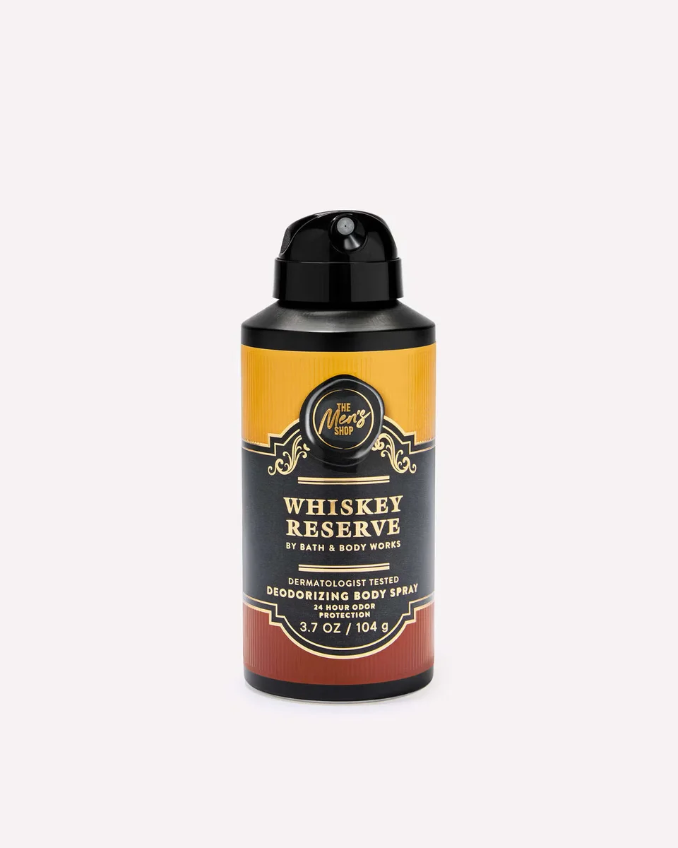 Whiskey Reserve Deodorizing Body Spray by Bath & Body Works