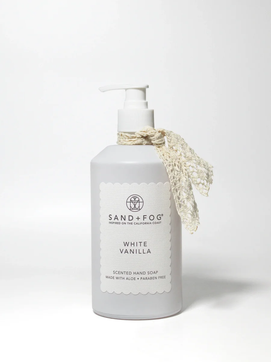 White Vanilla Liquid Hand Soap by Sand + Fog