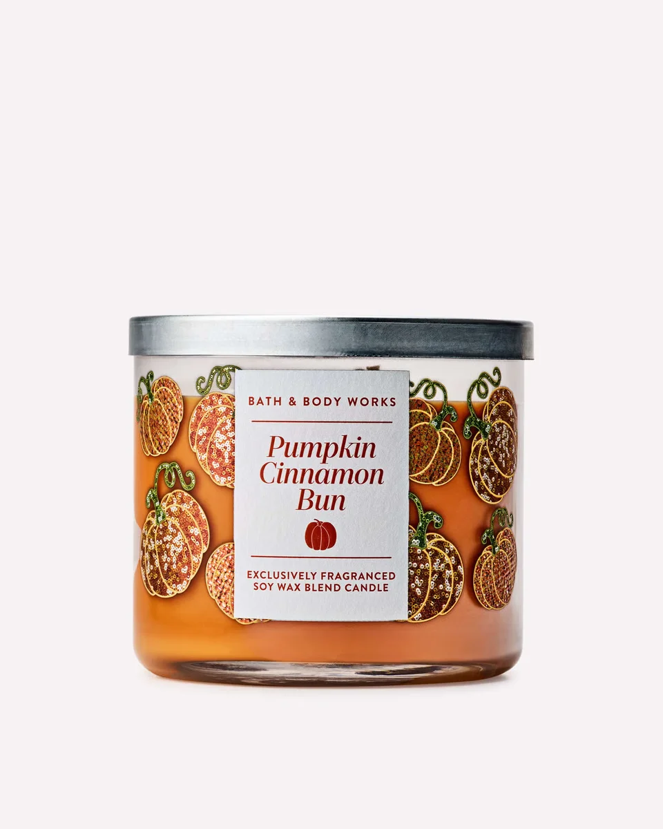 Pumpkin Cinnamon Bun Candle by Bath & Body Works