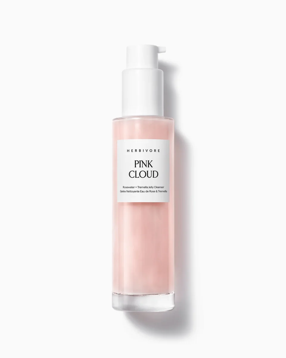 Pink Cloud Rosewater + Tremella Jelly Facial Cleanser by HERBIVORE