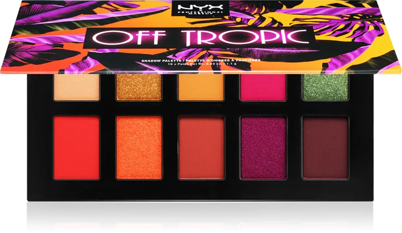 Off Tropic Eyeshadow Palette by NYX Professional Makeup