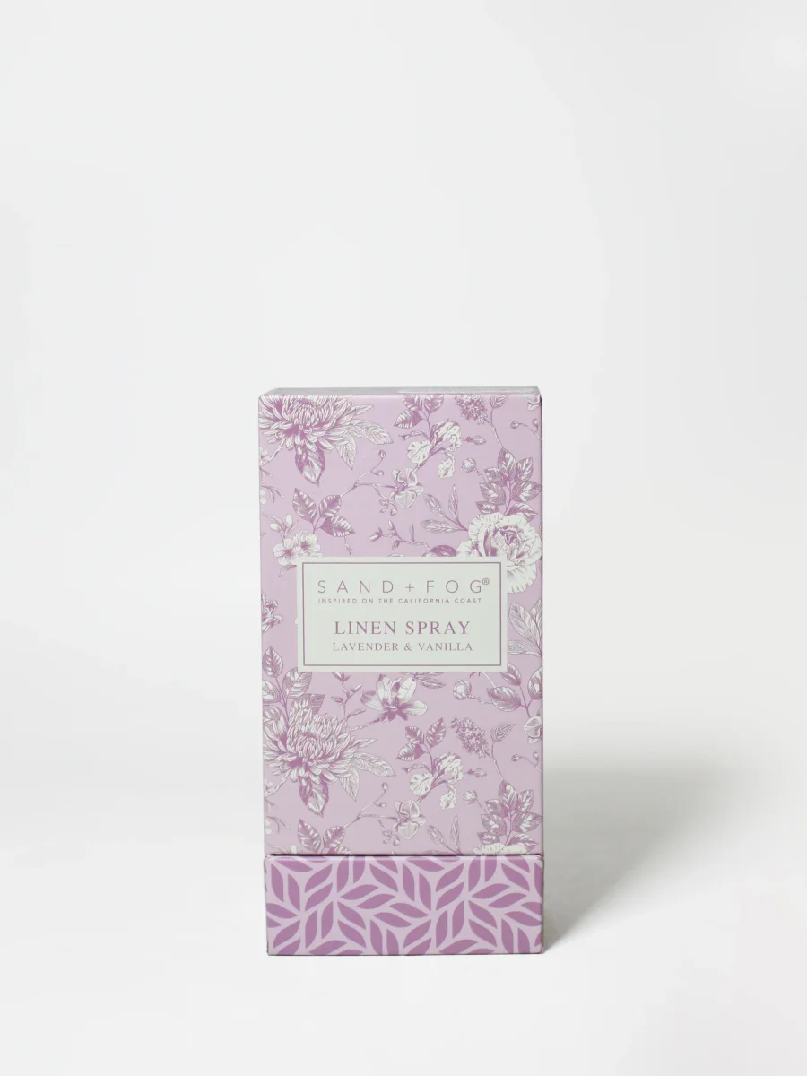 Lavender & Vanilla Linen Spray by Sand + Fog