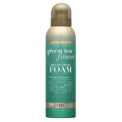 Green Tea Fitness Dry Shampoo Foam by OGX