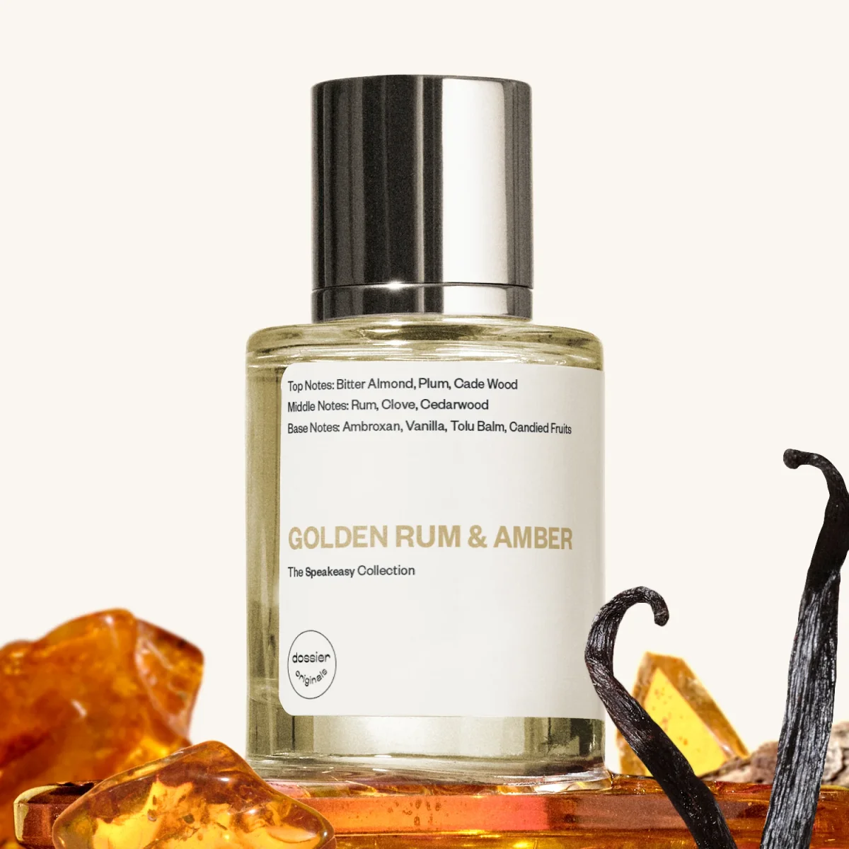 Golden Rum & Amber Eau de Parfum by Dossier