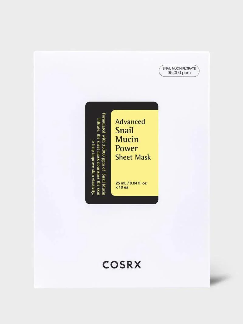 Advanced Snail Mucin Power Sheet Mask by COSRX