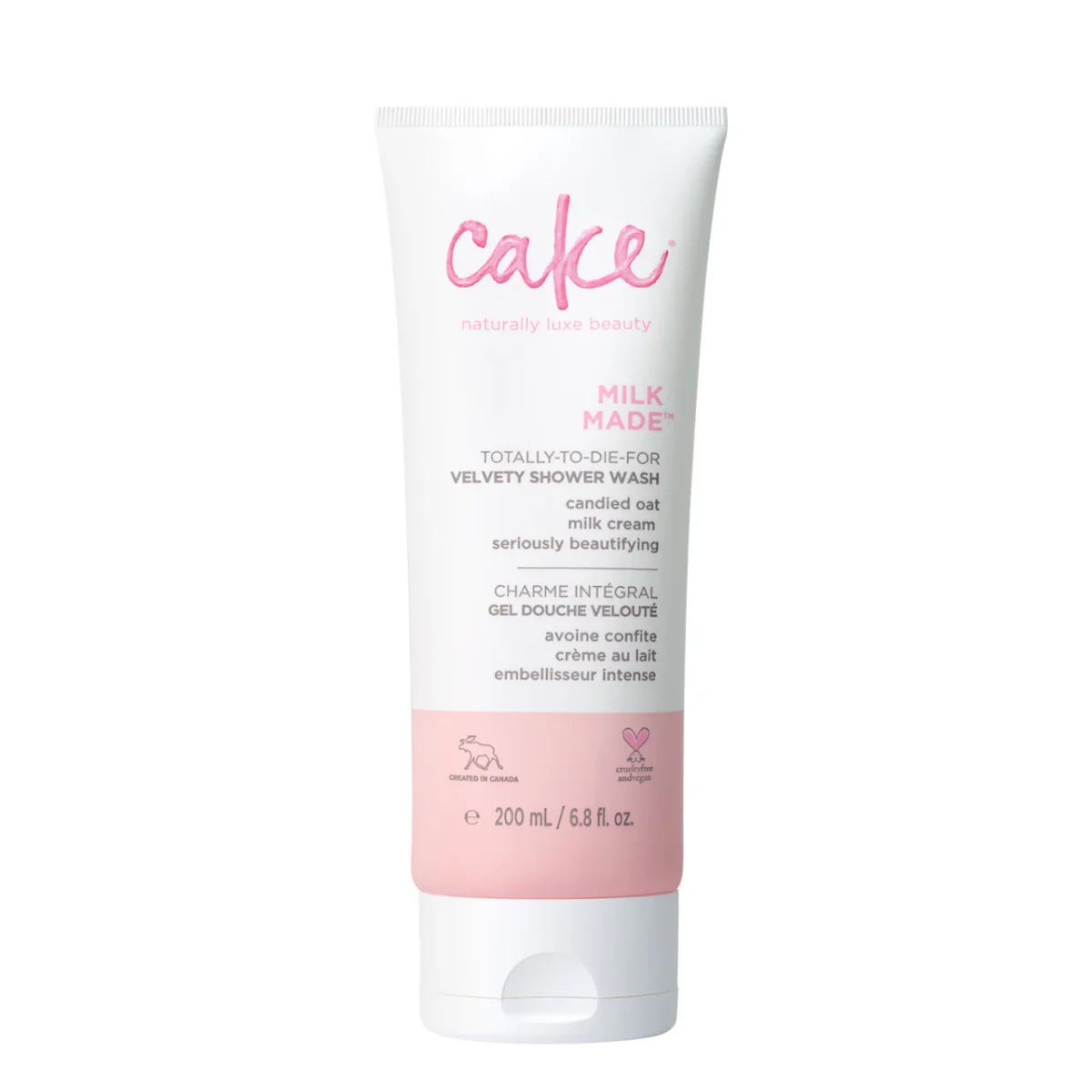 Milk Made Velvety Shower Wash by Cake Beauty