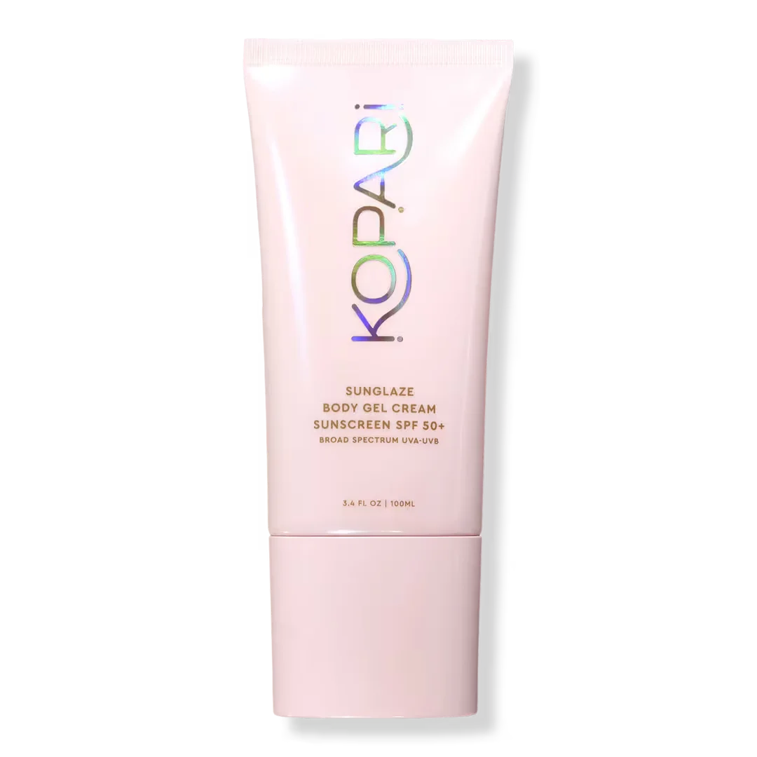 Sunglaze Body Gel Cream Sunscreen SPF50+ by Kopari Beauty