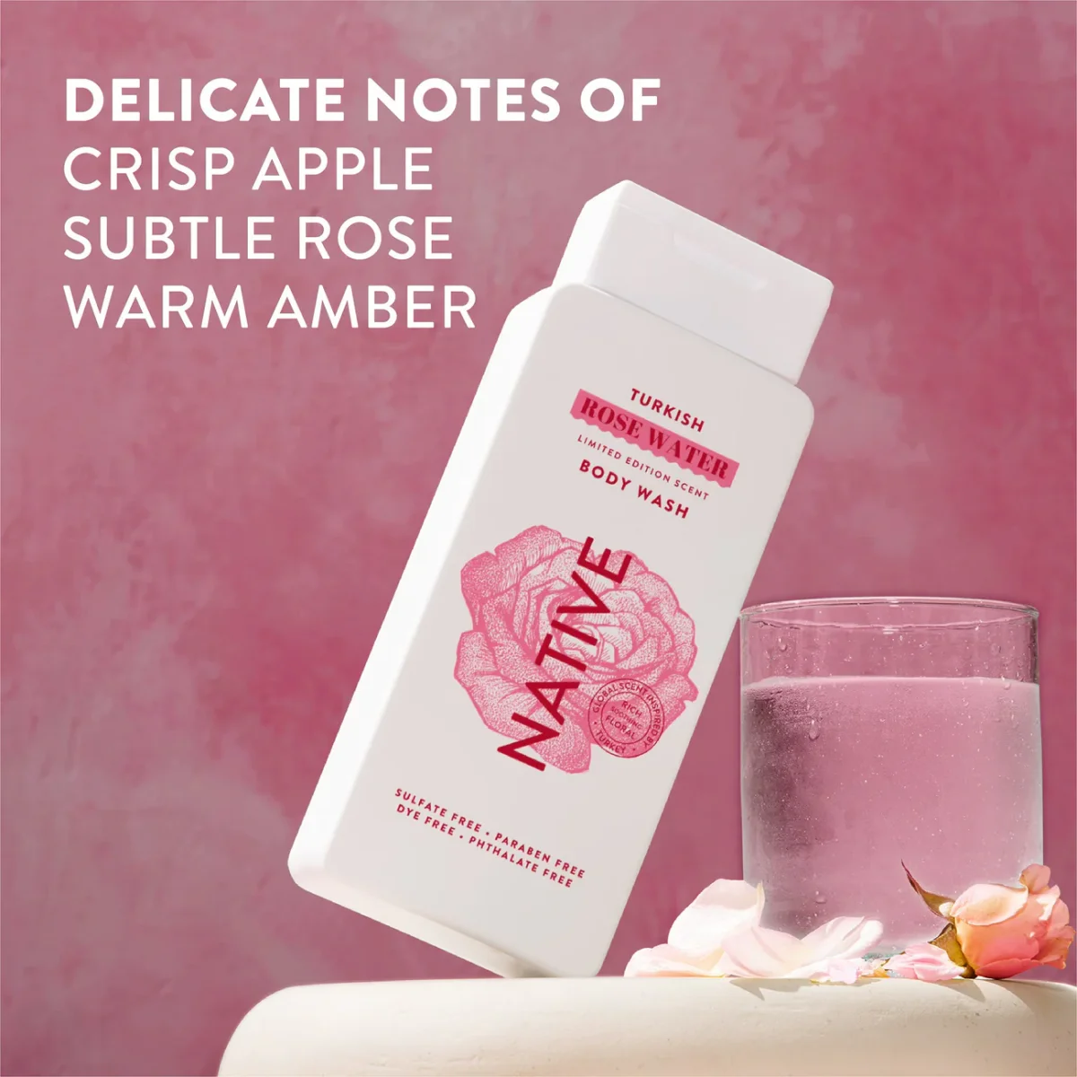 Turkish Rose Water Body Wash by Native