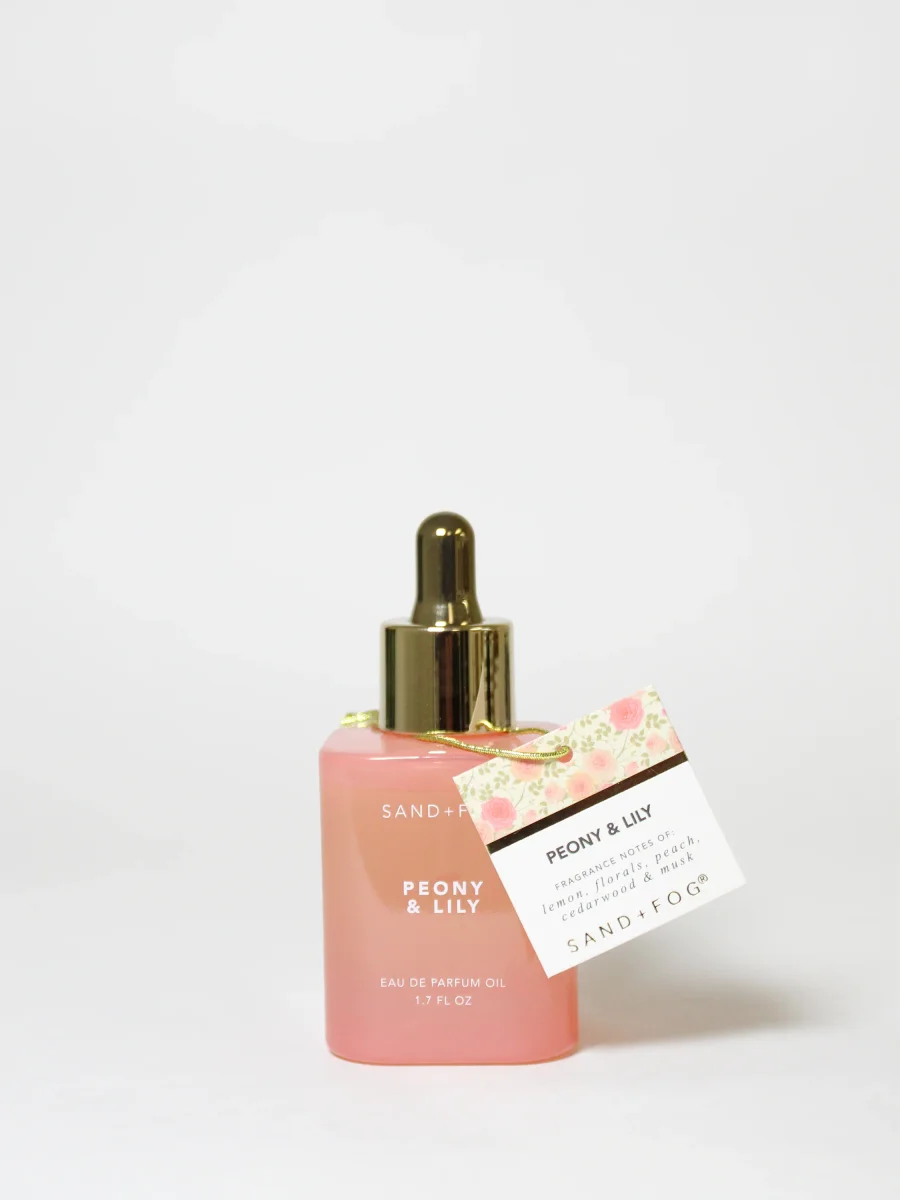 Peony & Lily Perfume Oil by Sand + Fog