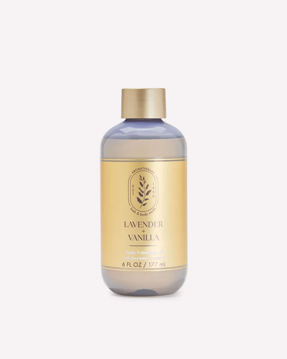 Lavender Vanilla Body and Massage Oil by Bath & Body Works