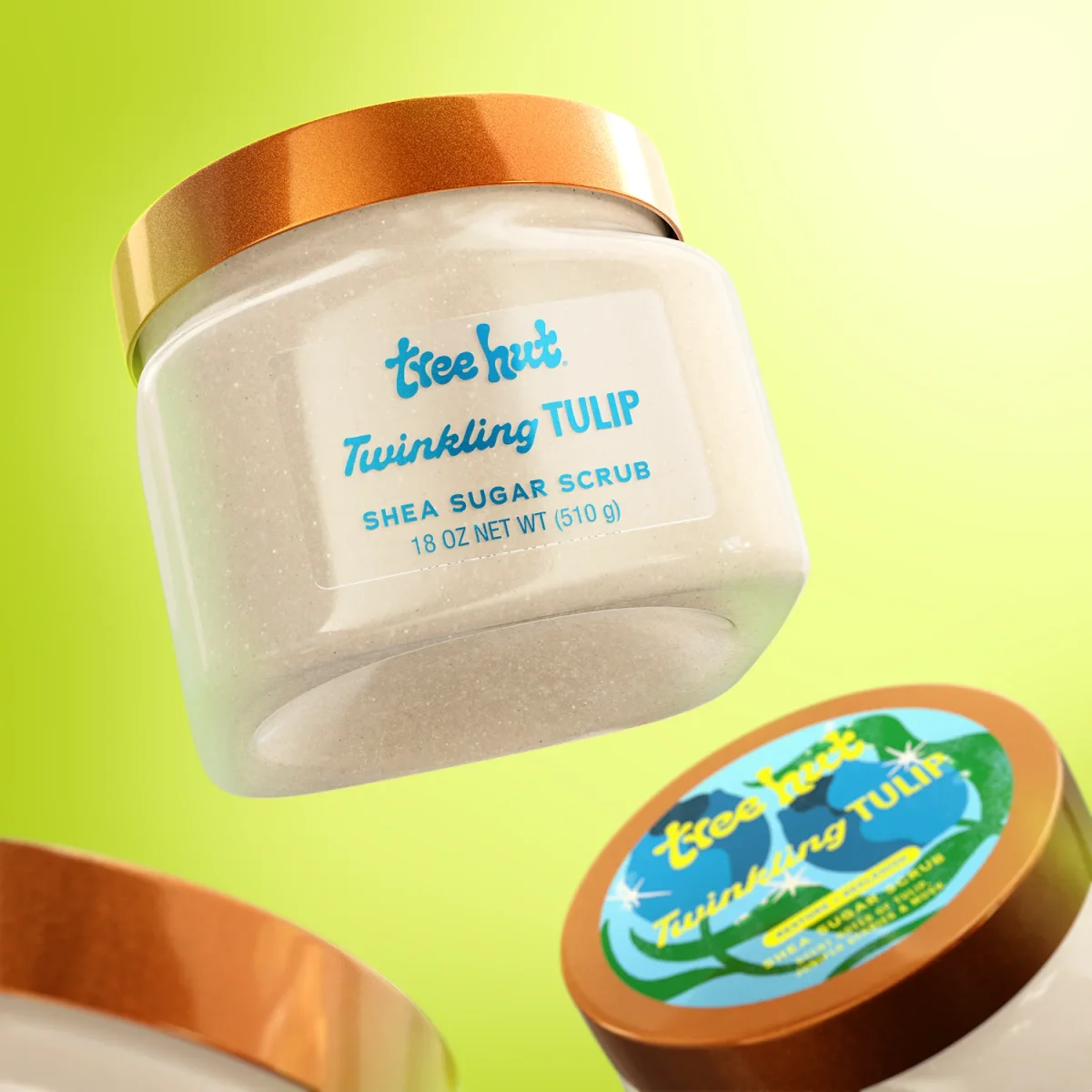 Twinkling Tulip Shea Sugar Scrub by Tree Hut