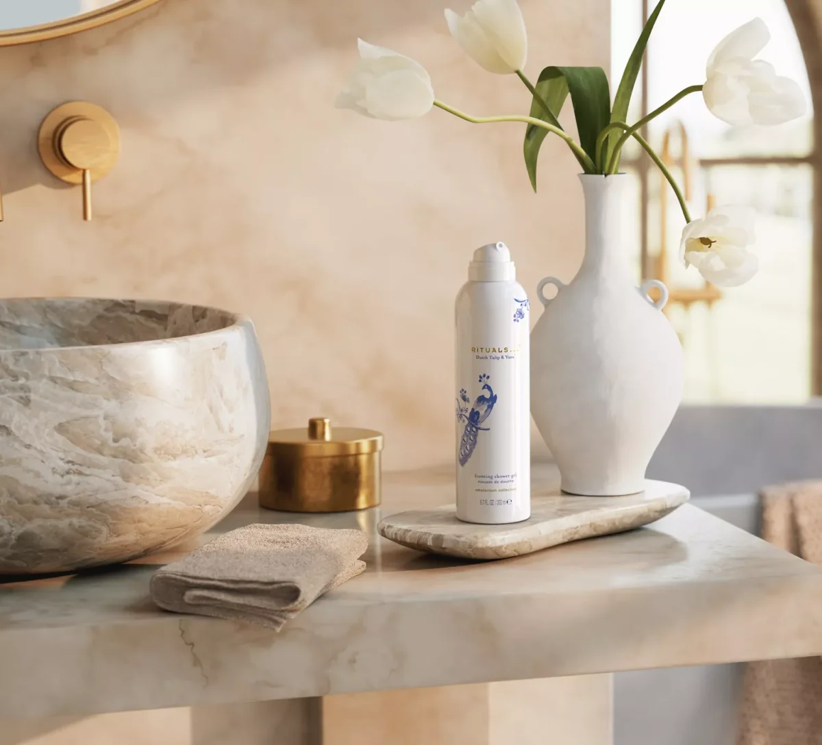 Amsterdam Collection Dutch Tulip & Yuzu Foaming Shower Gel by Rituals