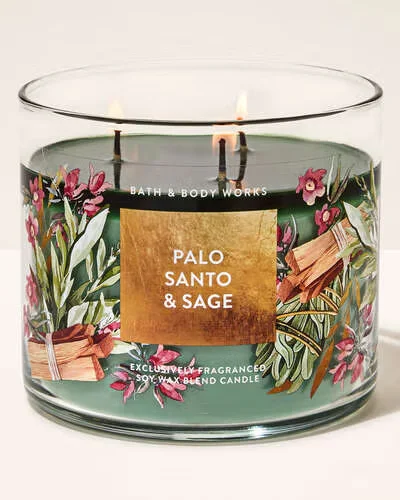 Palo Santo & Sage Candle by Bath & Body Works