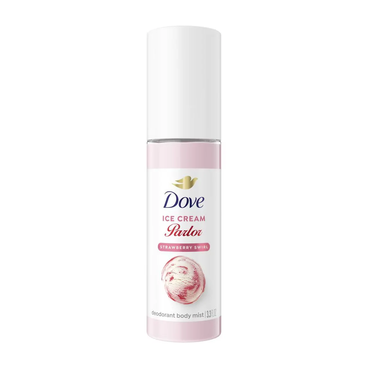 Ice Cream Parlor Strawberry Swirl Deodorant Body Mist by Dove