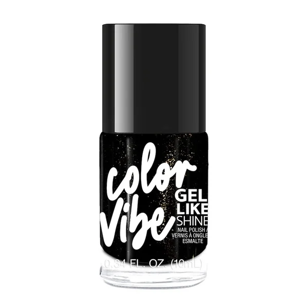 Cosmic Black Nail Polish by Color Vibe