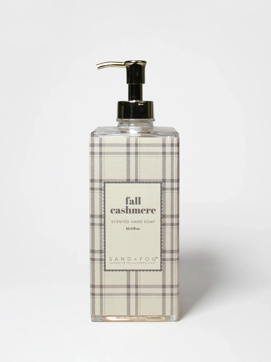 Fall Cashmere Liquid Hand Soap by Sand + Fog