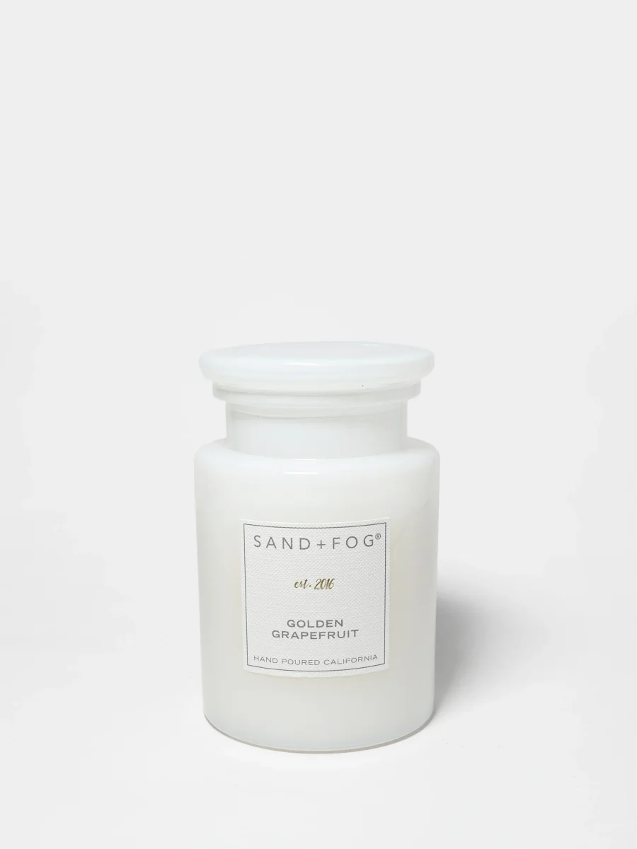 Golden Grapefruit Candle by Sand + Fog