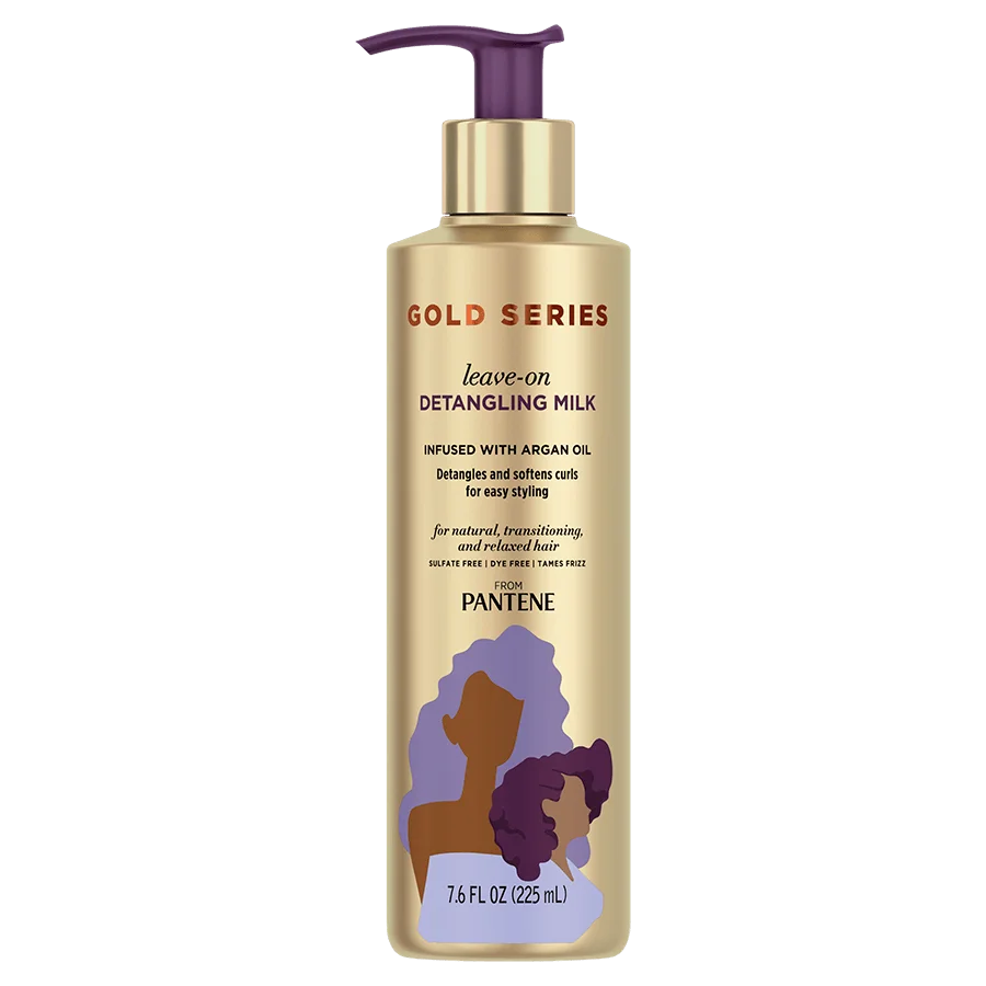 Gold Series Leave on Detangling Milk by Pantene