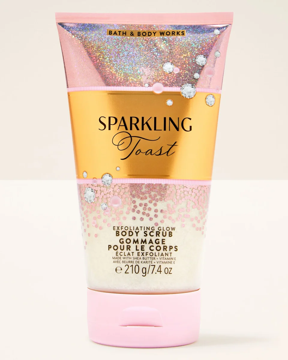 Sparkling Toast Exfoliating Glow Body Scrub by Bath & Body Works