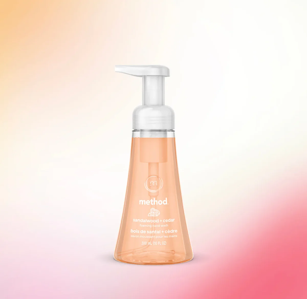 Sandalwood + Cedar Foaming Hand Wash by method