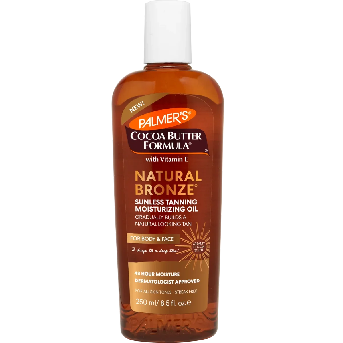 Cocoa Butter Formula Natural Bronze Sunless Tanning Moisturizing Oil by Palmer's
