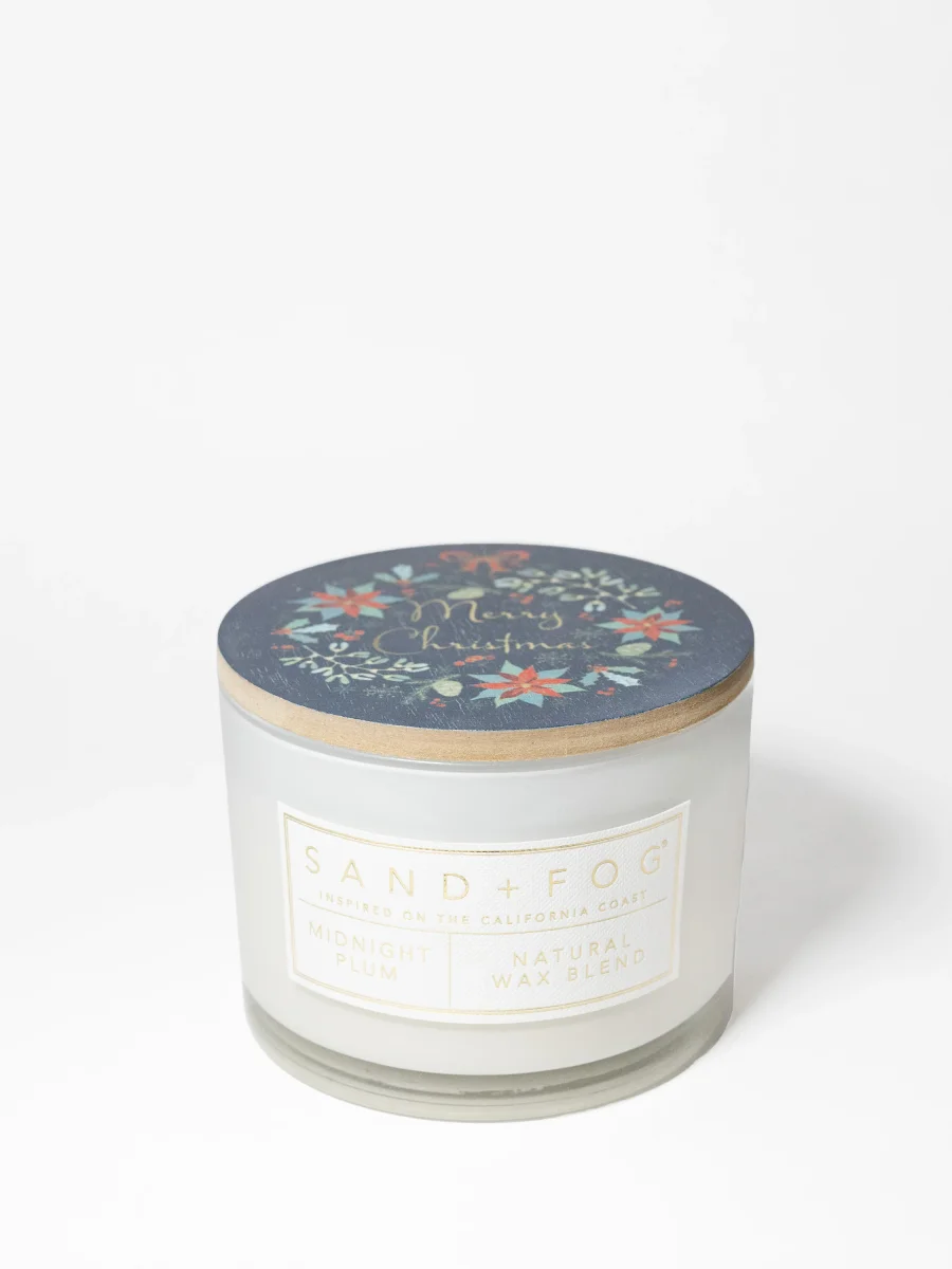 Midnight Plum Candle by Sand + Fog